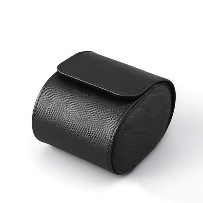 PU Leather 3-Slot Watch Storage Box