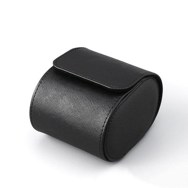 PU Leather 3-Slot Watch Storage Box